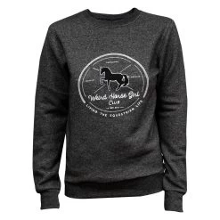 Spiced Equestrian Weird Horse Girl Sweatshirt