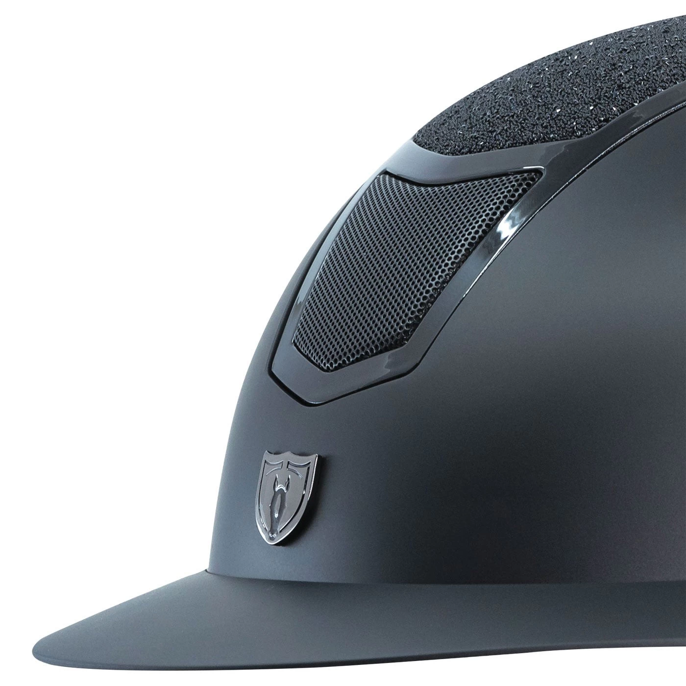 Tipperary Devon Wide Brim MIPS Helmet - Sparkle Black - Image 8