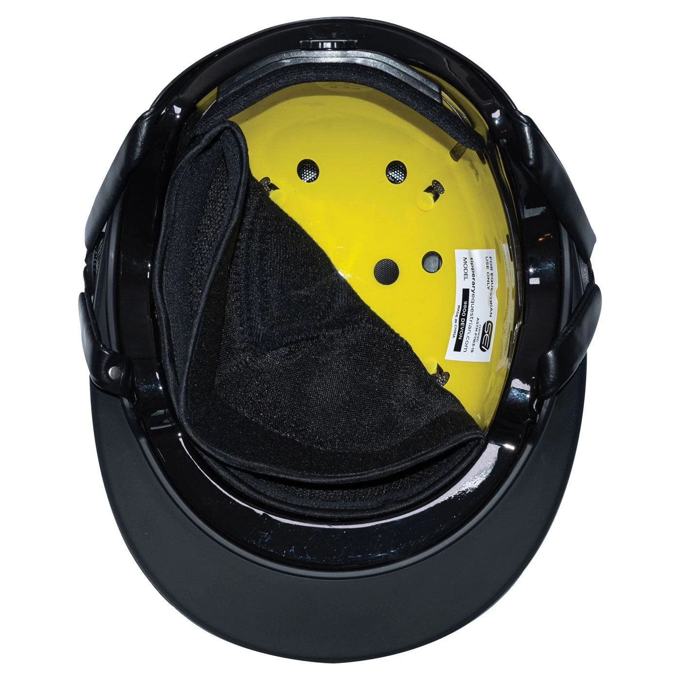 Tipperary Devon Wide Brim MIPS Helmet - Sparkle Black - Image 7