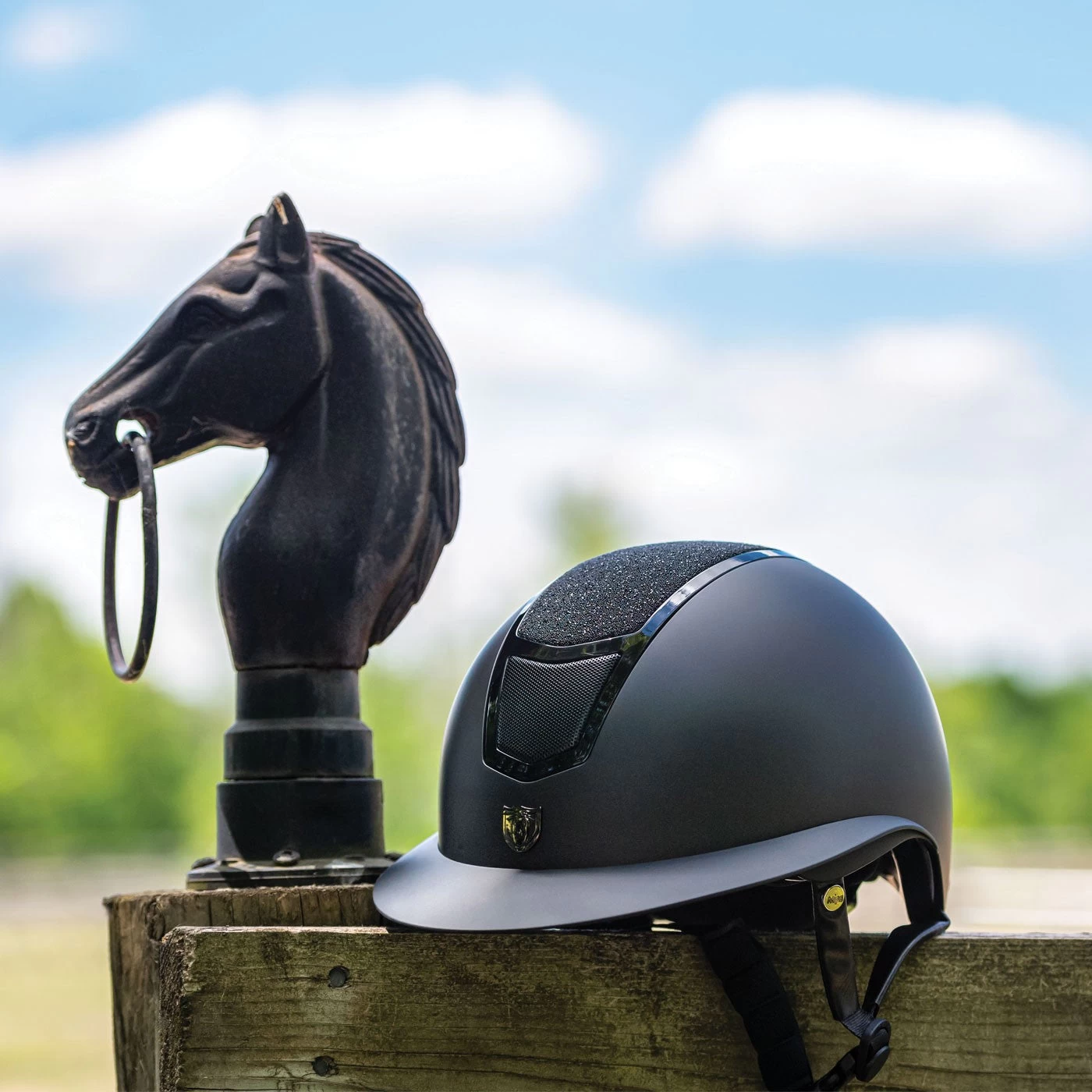 Tipperary Devon Wide Brim MIPS Helmet - Sparkle Black - Image 13