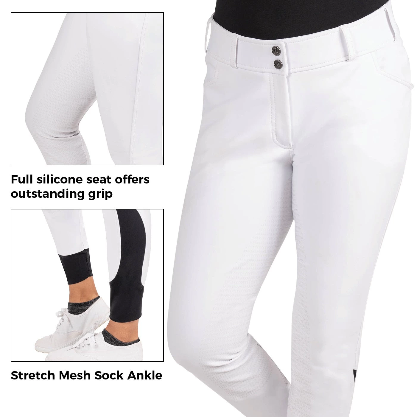 Elation Diamond London Full Seat Breech - Image 7