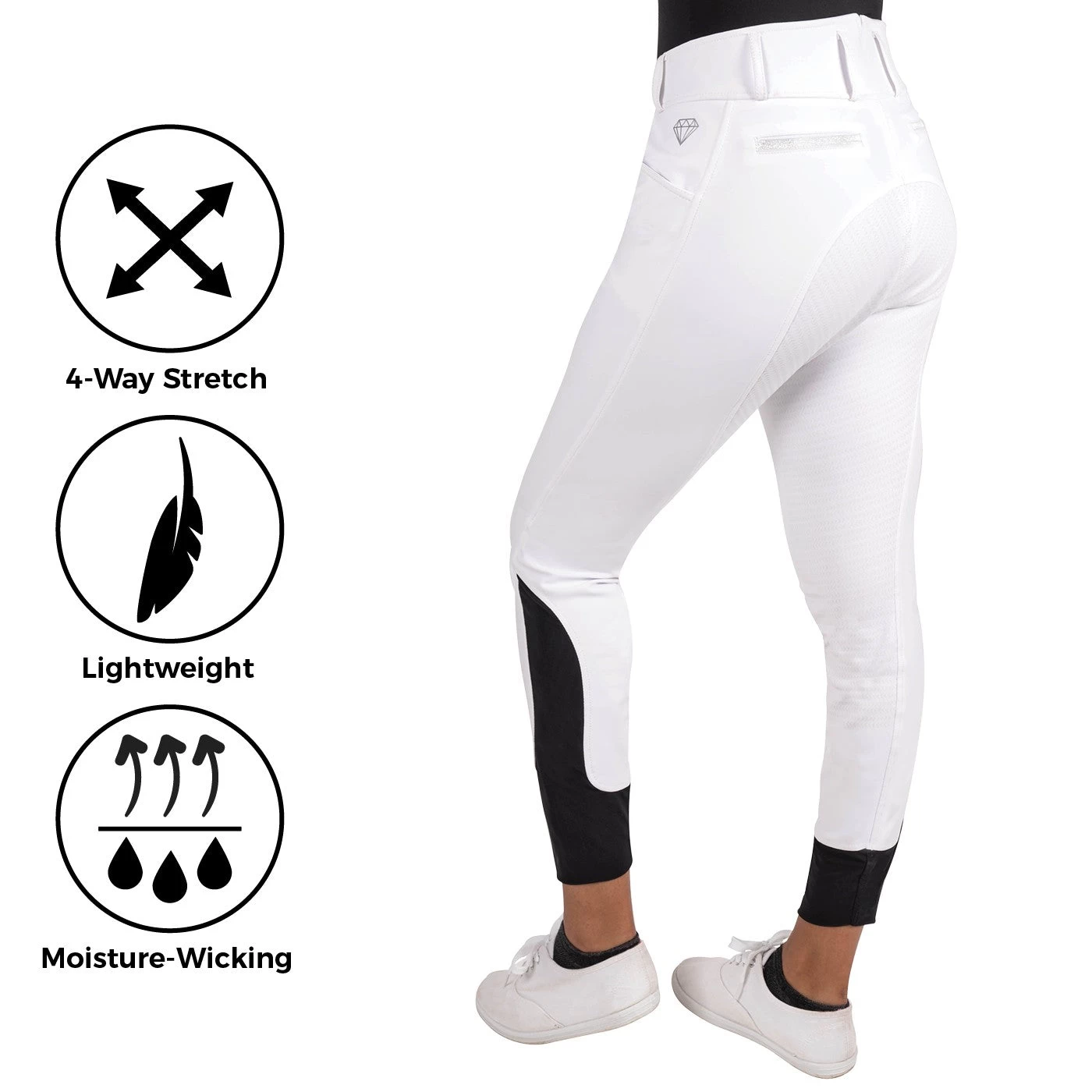 Elation Diamond London Full Seat Breech - Image 12
