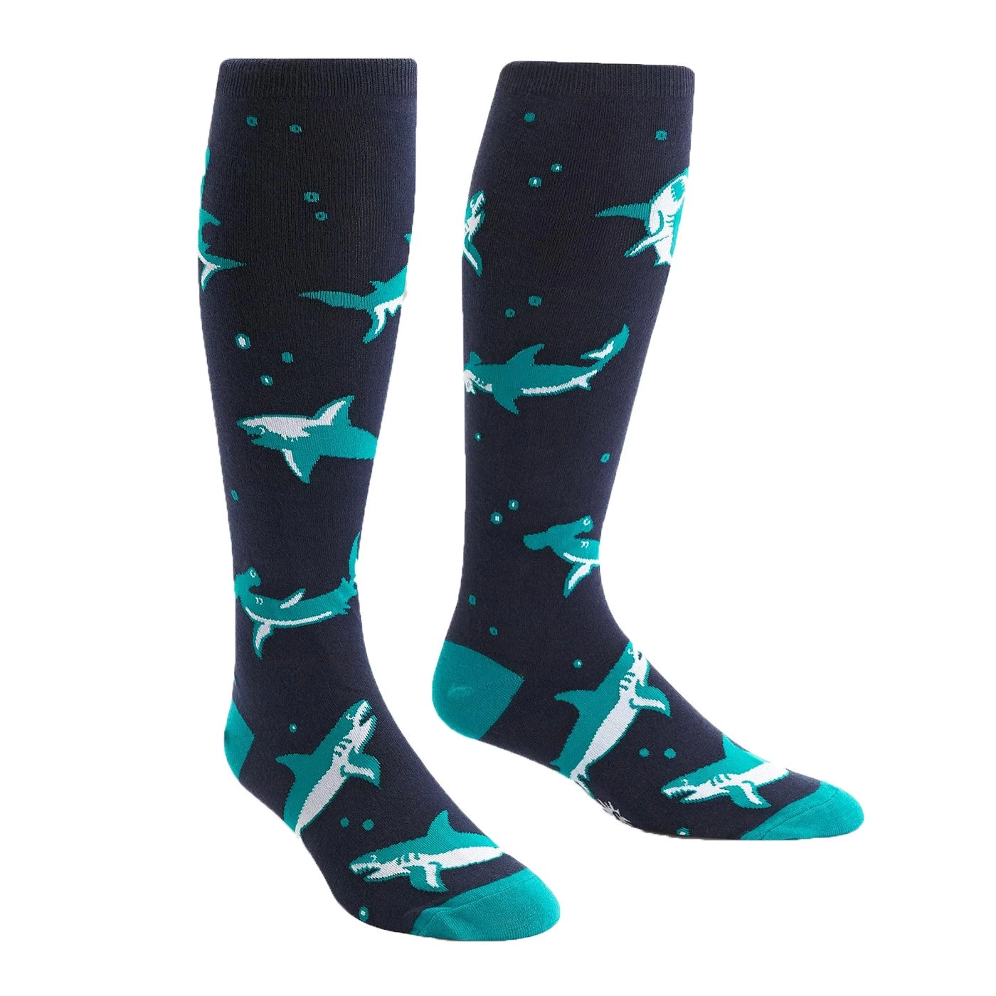 Sock It To Me Shark Attack Stretch-It Knee High Socks - Image 2
