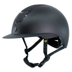 Tipperary Devon Traditional Brim MIPS Helmet - Sparkle Black