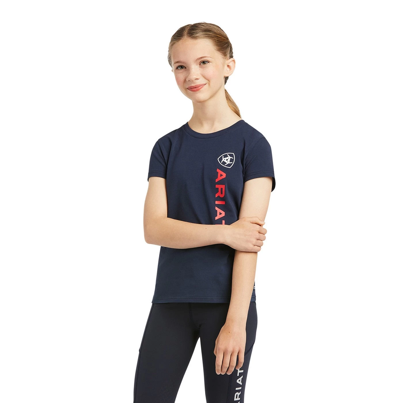 Ariat Vertical Logo Tee - Kids'
