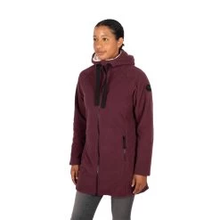 Aerion Skylar Longline Fleece Jacket