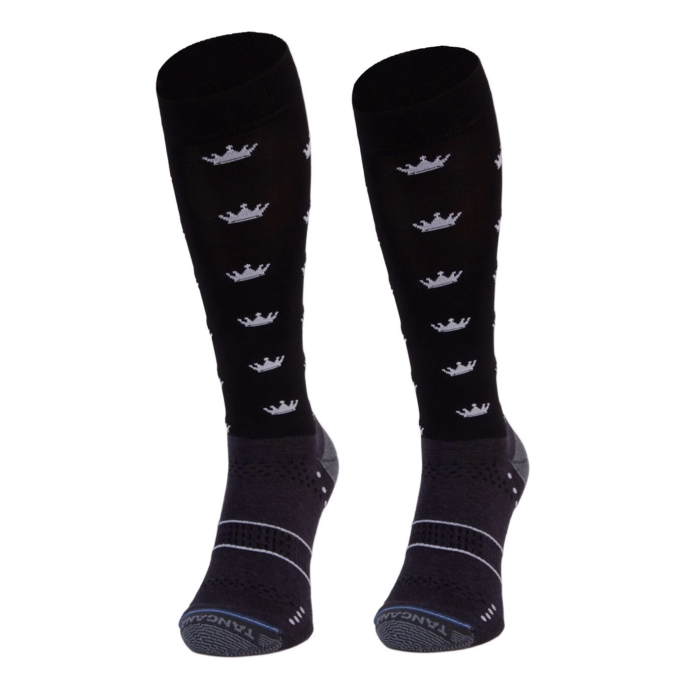 Tangana Crown Pattern Women's Technical Sock - Image 2