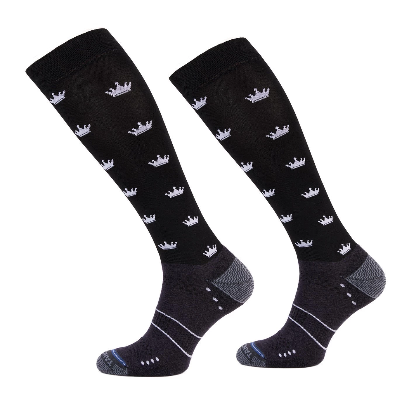 Tangana Crown Pattern Women's Technical Sock