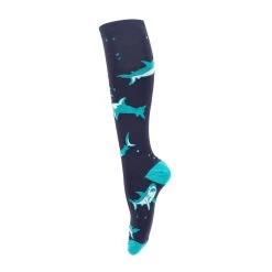 Sock It To Me Shark Attack Stretch-It Knee High Socks
