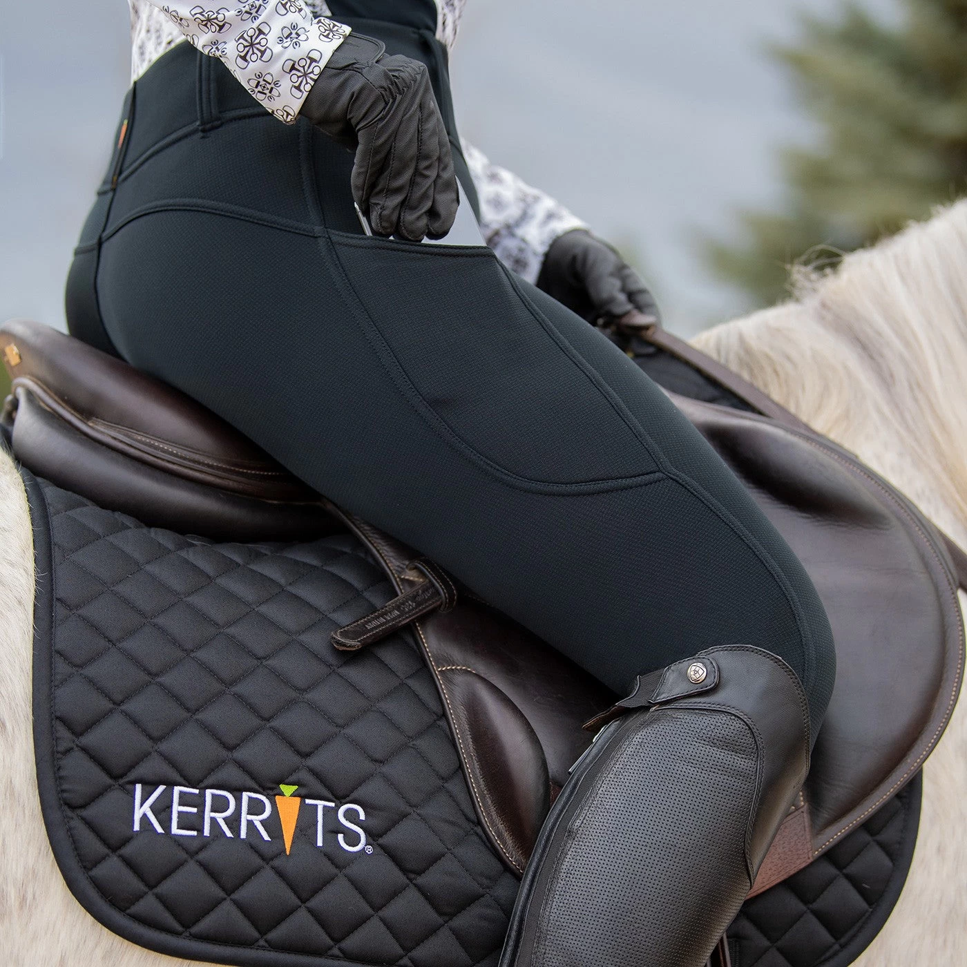 Kerrits Sit Tight Windpro Full Seat Winter Tight - Image 8