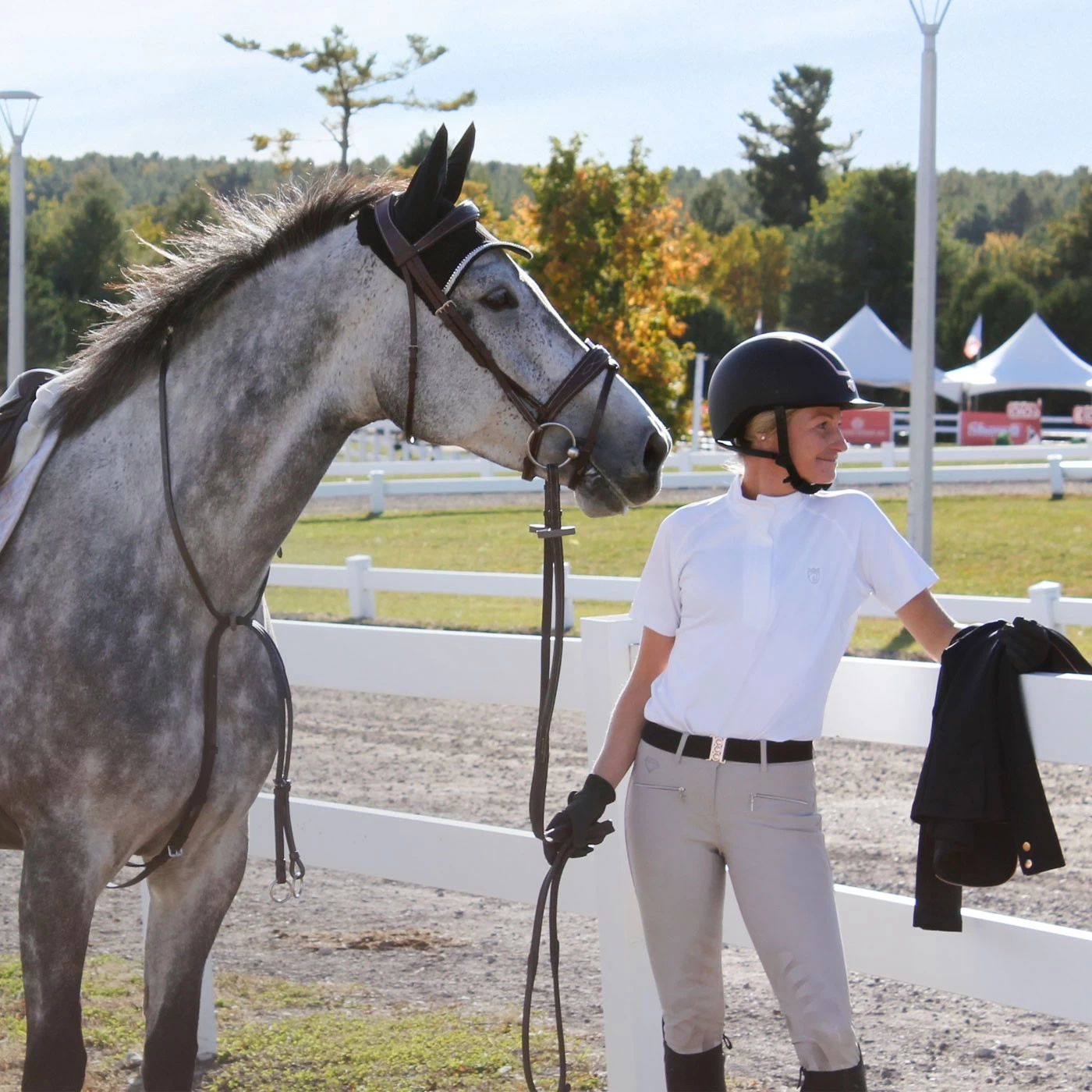 Elation Platinum Florence Short Sleeve Show Shirt - Image 14