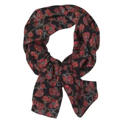 EQL By Kerrits Black Poppy Rein Wrap It Up Scarf