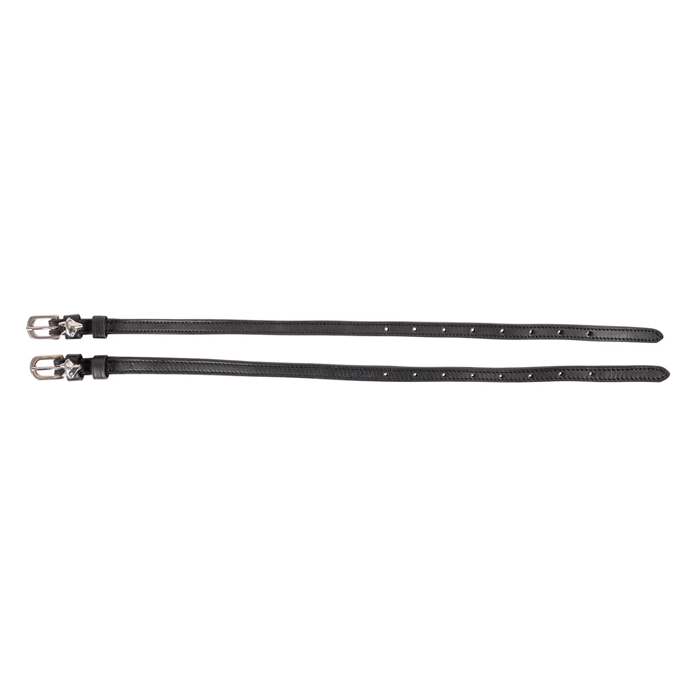 Mane Jane Silver Fox Head Spur Straps - Image 2