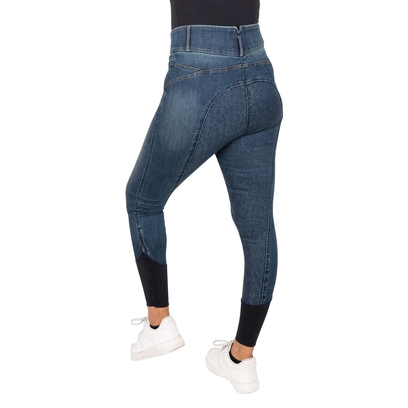 Elation Red Label Dinah Denim Full Seat Breech - Image 3