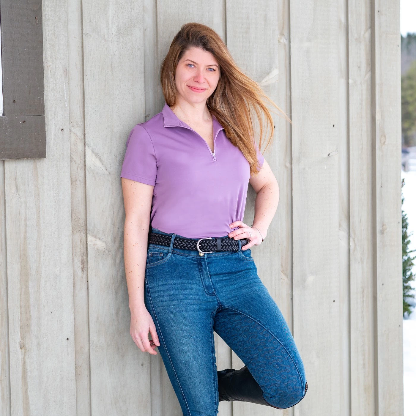 Elation Red Label Dinah Denim Full Seat Breech - Image 10