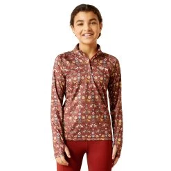 Ariat Lowell 2.0 Quarter Zip Baselayer - Kids'