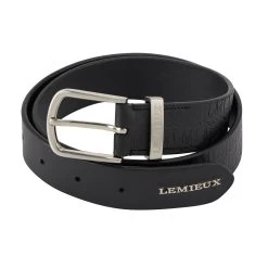 LeMieux Debossed Leather Belt