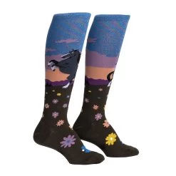 Sock It To Me Black Beauty Knee High Socks
