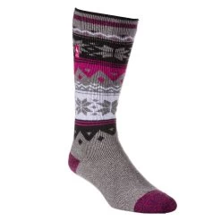Heat Holders Lite Laura Fairisle Long Sock
