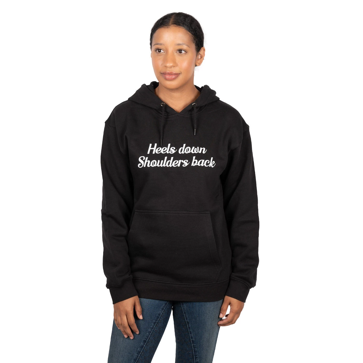 Aerion Heels Down Shoulders Back Hoodie