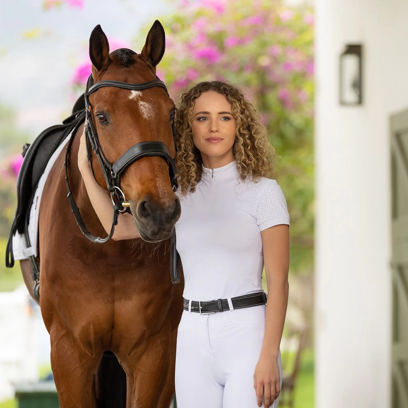 LeMieux Olivia Short Sleeve Show Shirt - Image 5