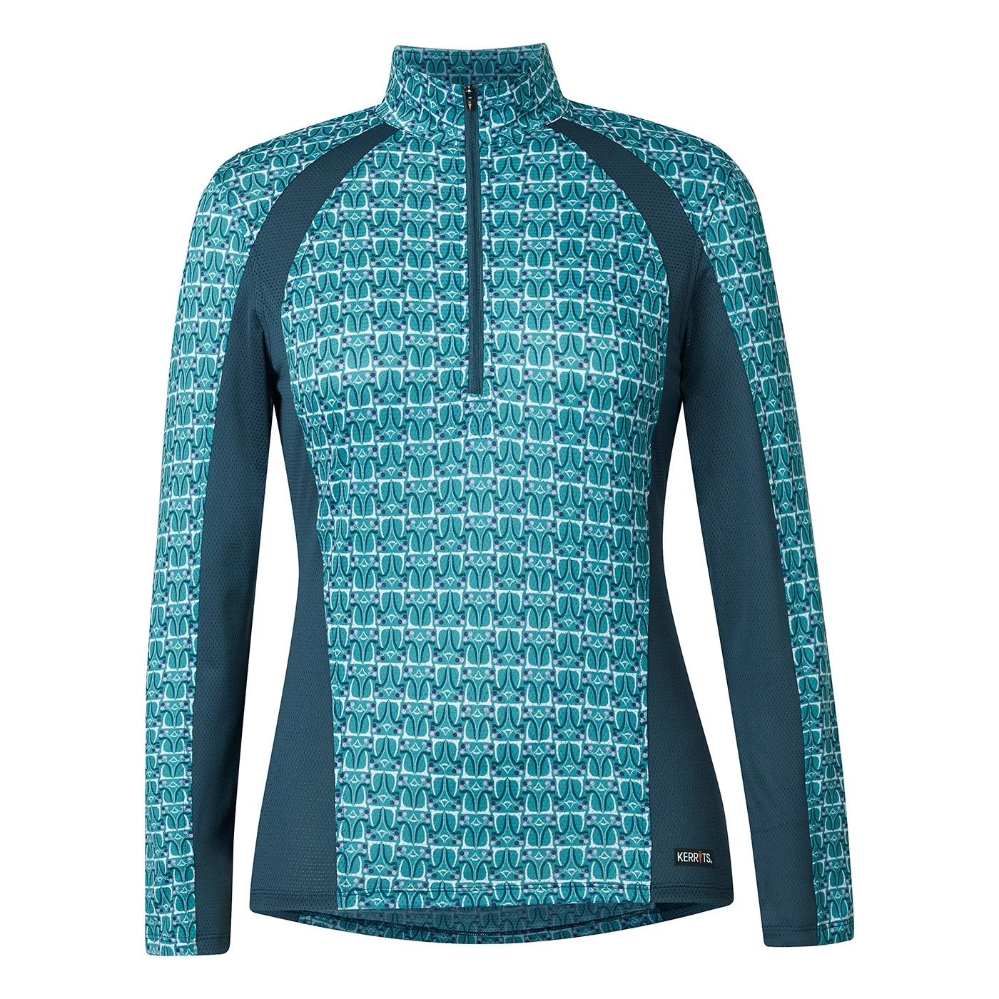 Kerrits Air Ice Fil Long Sleeve Print Shirt