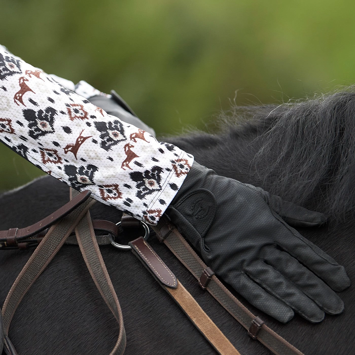 Kerrits Air Ice Fil Long Sleeve Print Shirt - Image 6