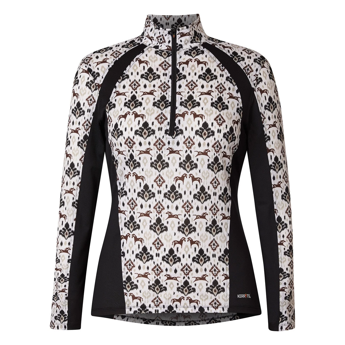 Kerrits Air Ice Fil Long Sleeve Print Shirt - Image 3