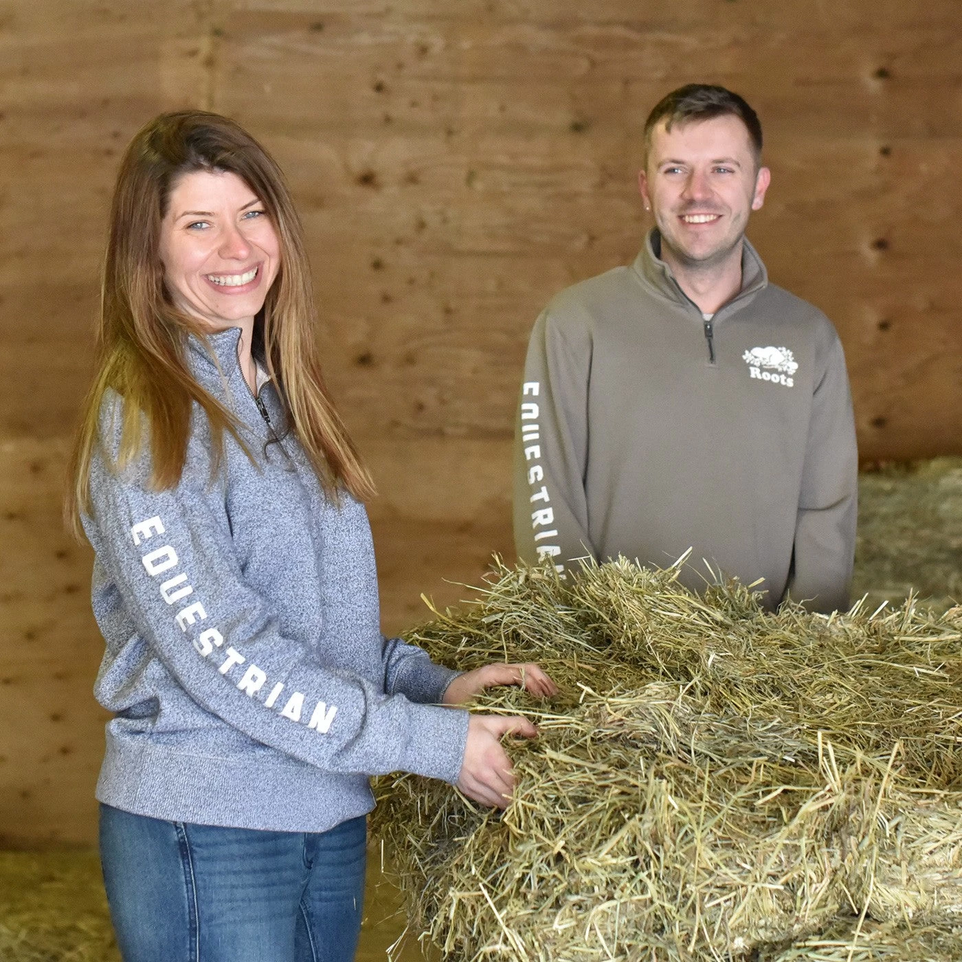 Roots Equestrian Stein Zip Gender Free Sweatshirt - Image 7