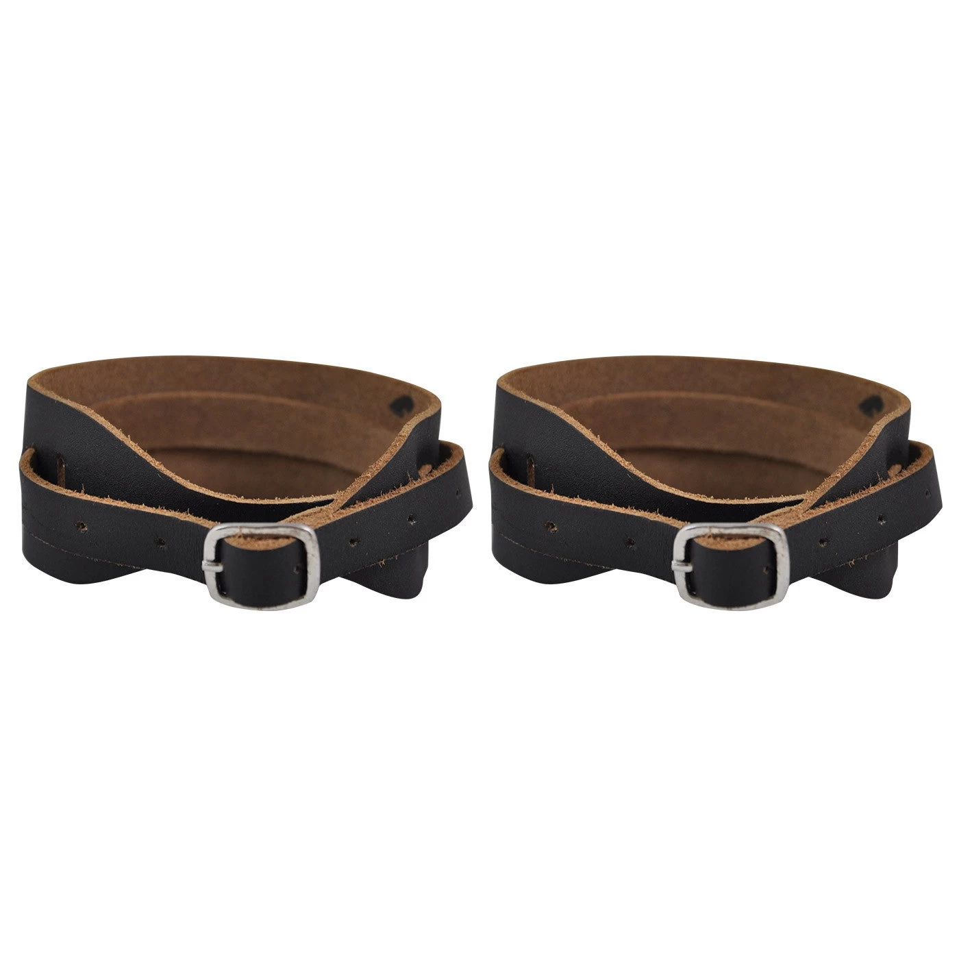 Val Du Bois Leather Jodhpur Knee Straps - Image 2