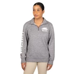Roots Equestrian Stein Zip Gender Free Sweatshirt