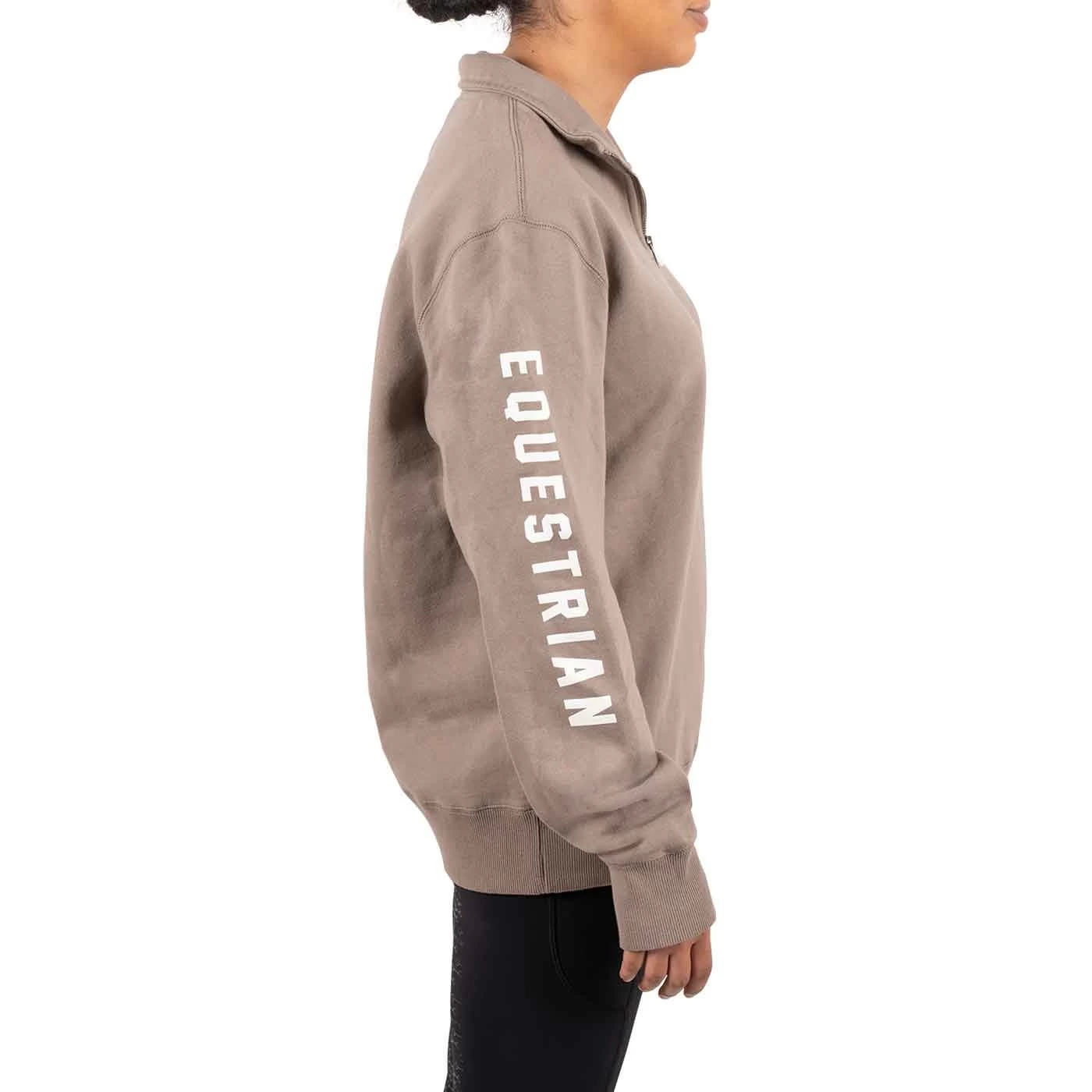Roots Equestrian Stein Zip Gender Free Sweatshirt - Image 13