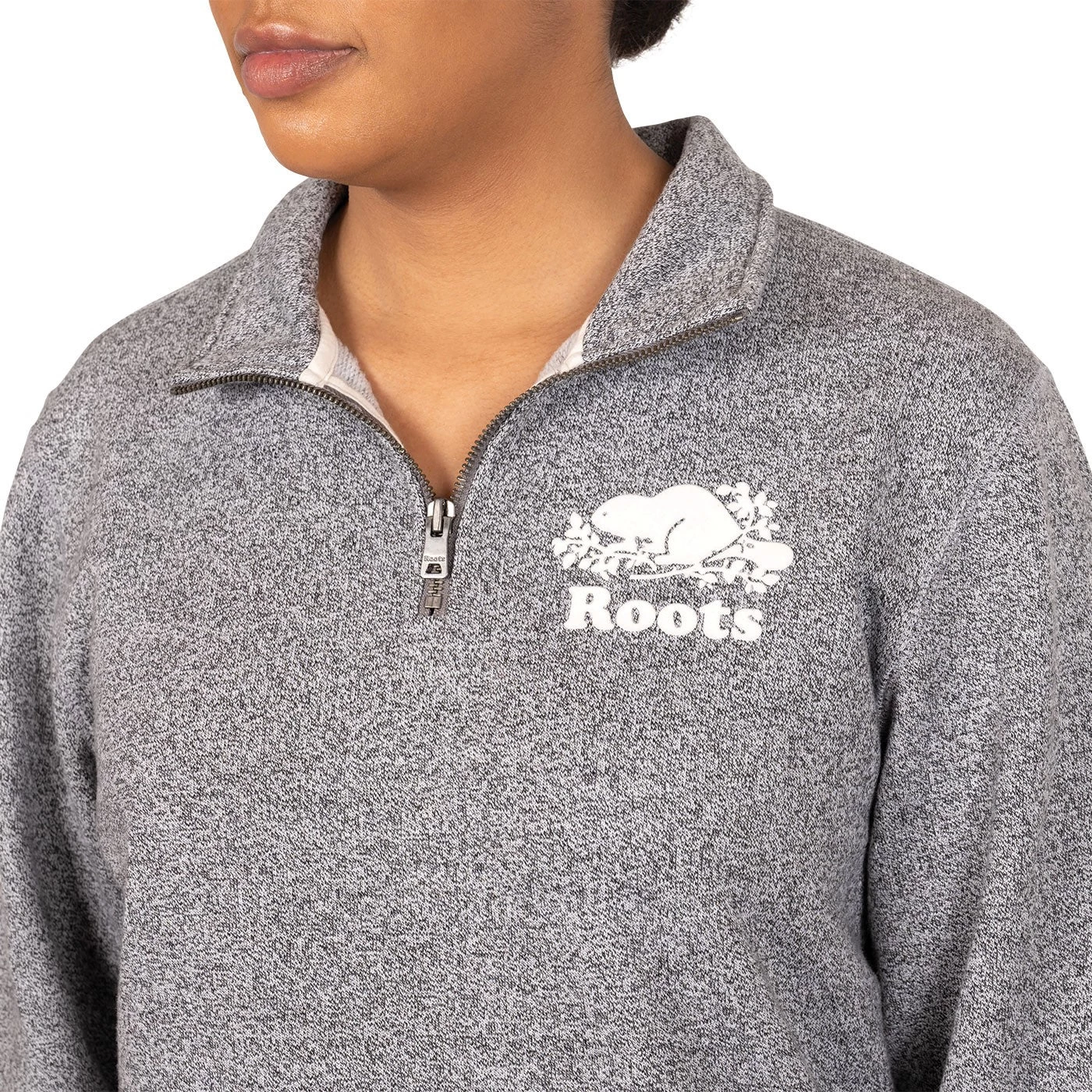 Roots Equestrian Stein Zip Gender Free Sweatshirt - Image 6